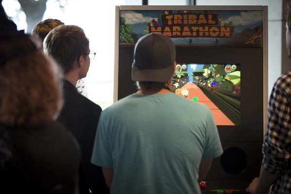Tribal Marathon on the Gotland Game Conference 2013 show floor