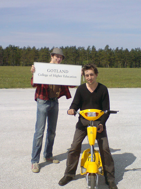 Tobias Källkvist and Mikkel Müller, spring of 2007