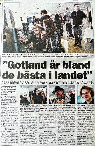 Gotlands Tidningar - Gotland är bland de bästa i lander