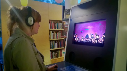 The GAME Area at Almedalen Library, during the Visbydagen