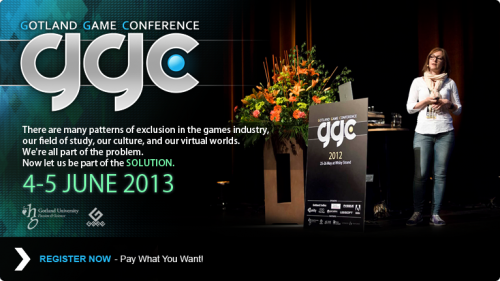 Gotland Game Conference 2013 Flyer