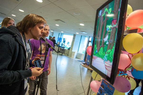 Vertigoat on the Gotland Game Conference 2014 show floor