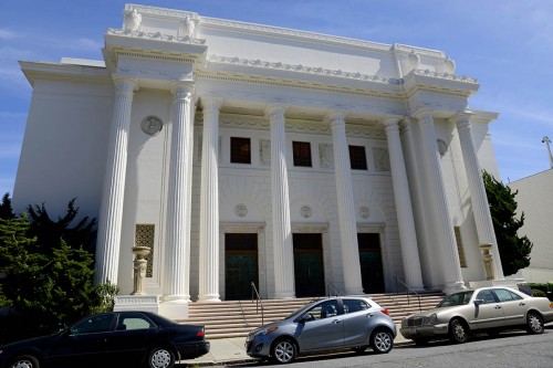 The Internet Archive is housed in an old church
