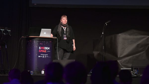 Åsa Roos at the Swedish Game Conference  2017