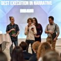 Eyes Align receiving "Best Execution in Narrative" at the Swedish Game Awards 2017