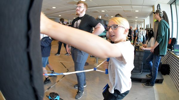 Bare Knuckle Brawl on <a href="http://gotlandgameconference.com/2018/">the Gotland Game Conference 2018</a> show floor.