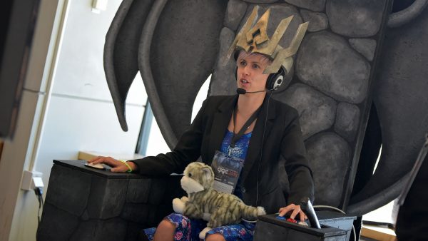 Throne of Evil on <a href="http://gotlandgameconference.com/2018/">the Gotland Game Conference 2018</a> show floor.