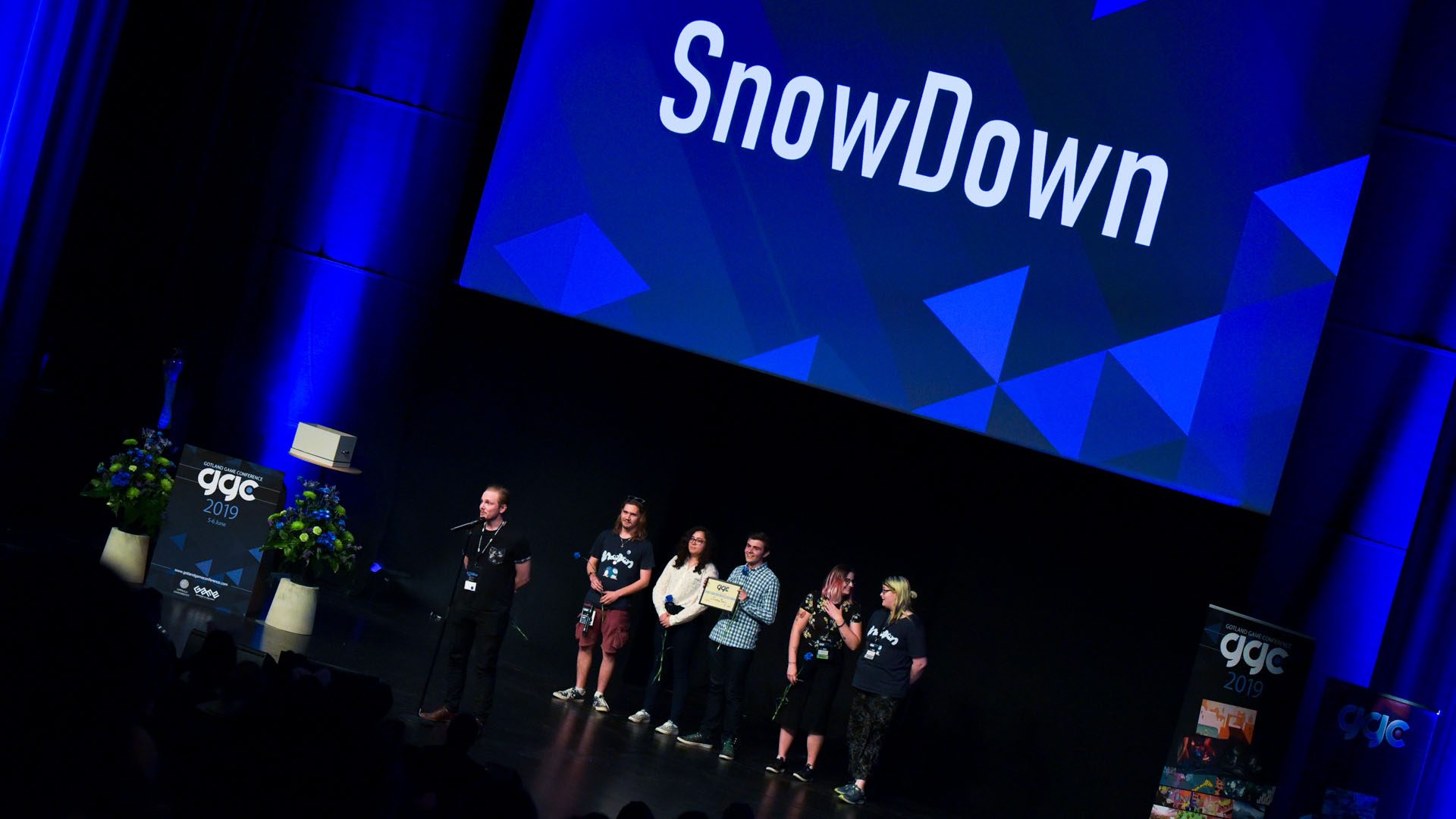 Snowdown won Best Arcade Experience at the Gotland Game Conference 2019.