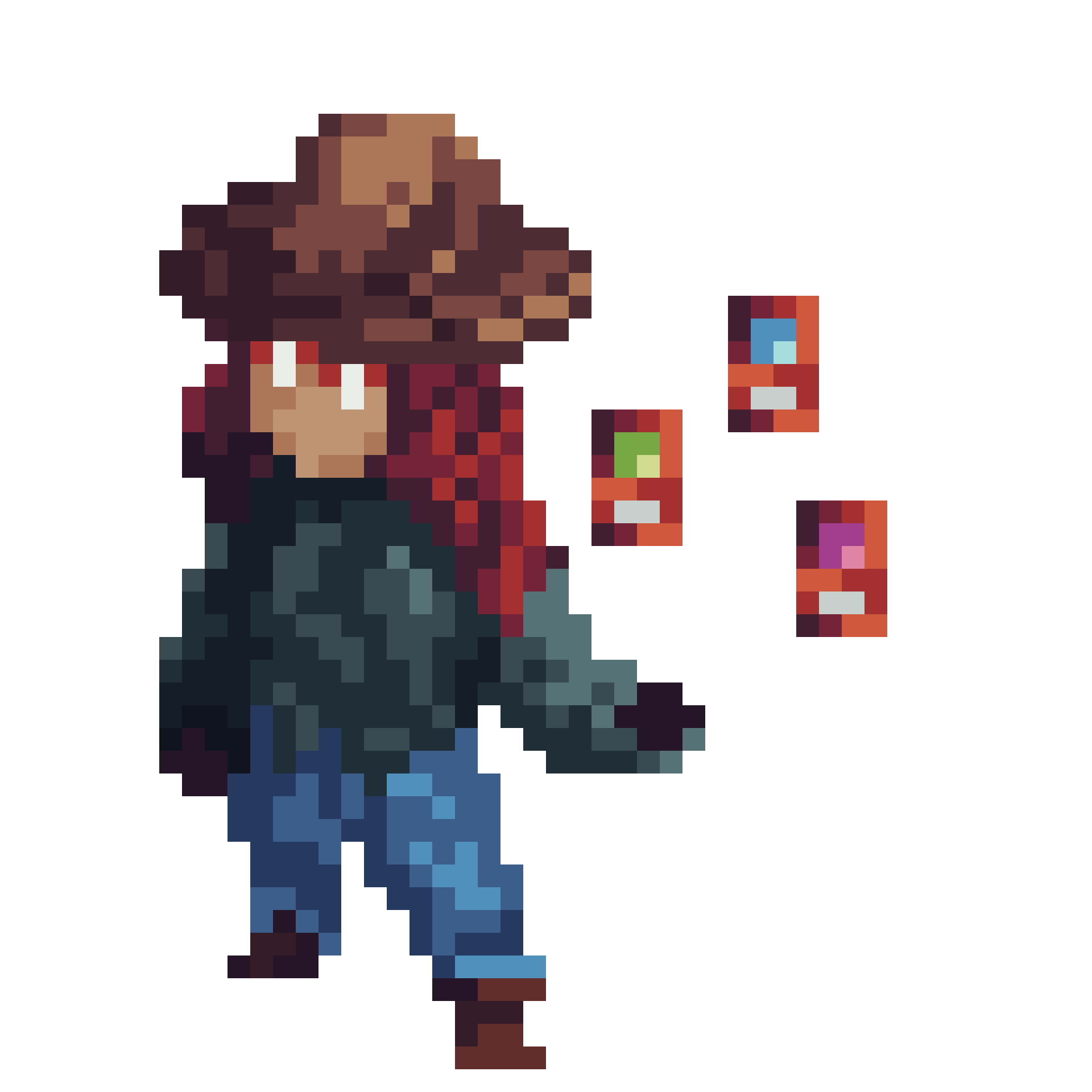Excava character artwork