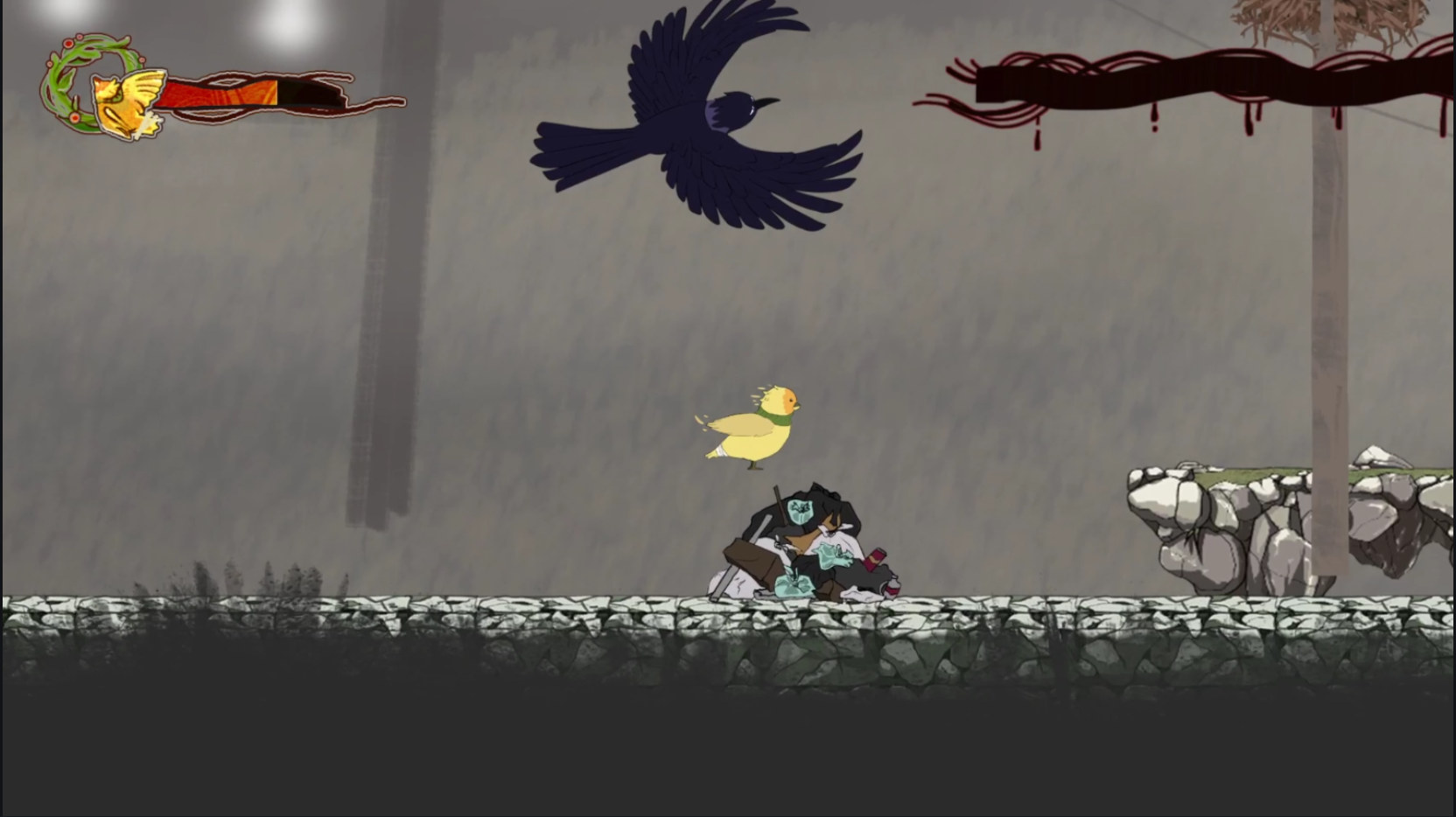 Fearless Feathers: The Last Finch game screenshot