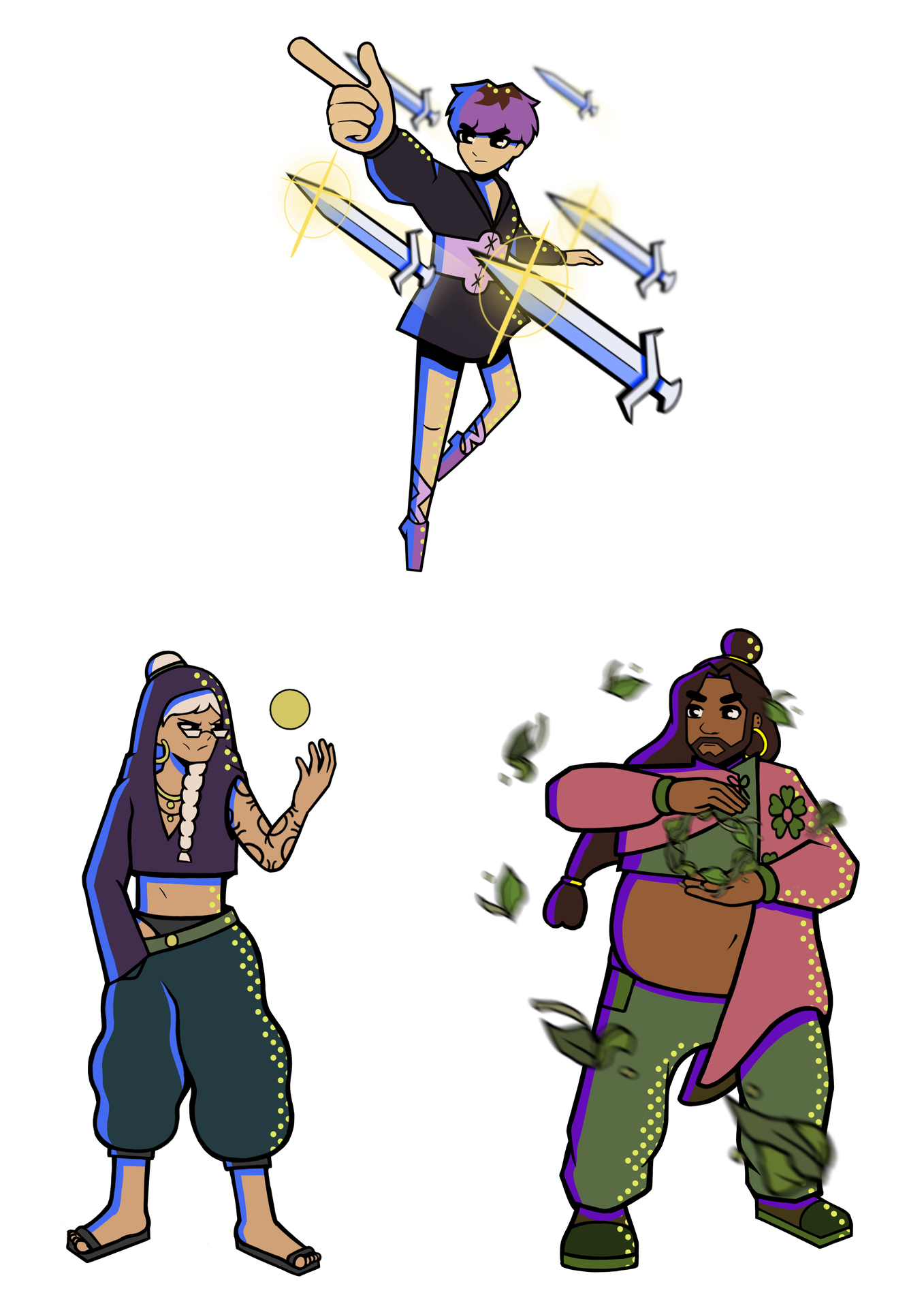 Fight the Odds character artwork
