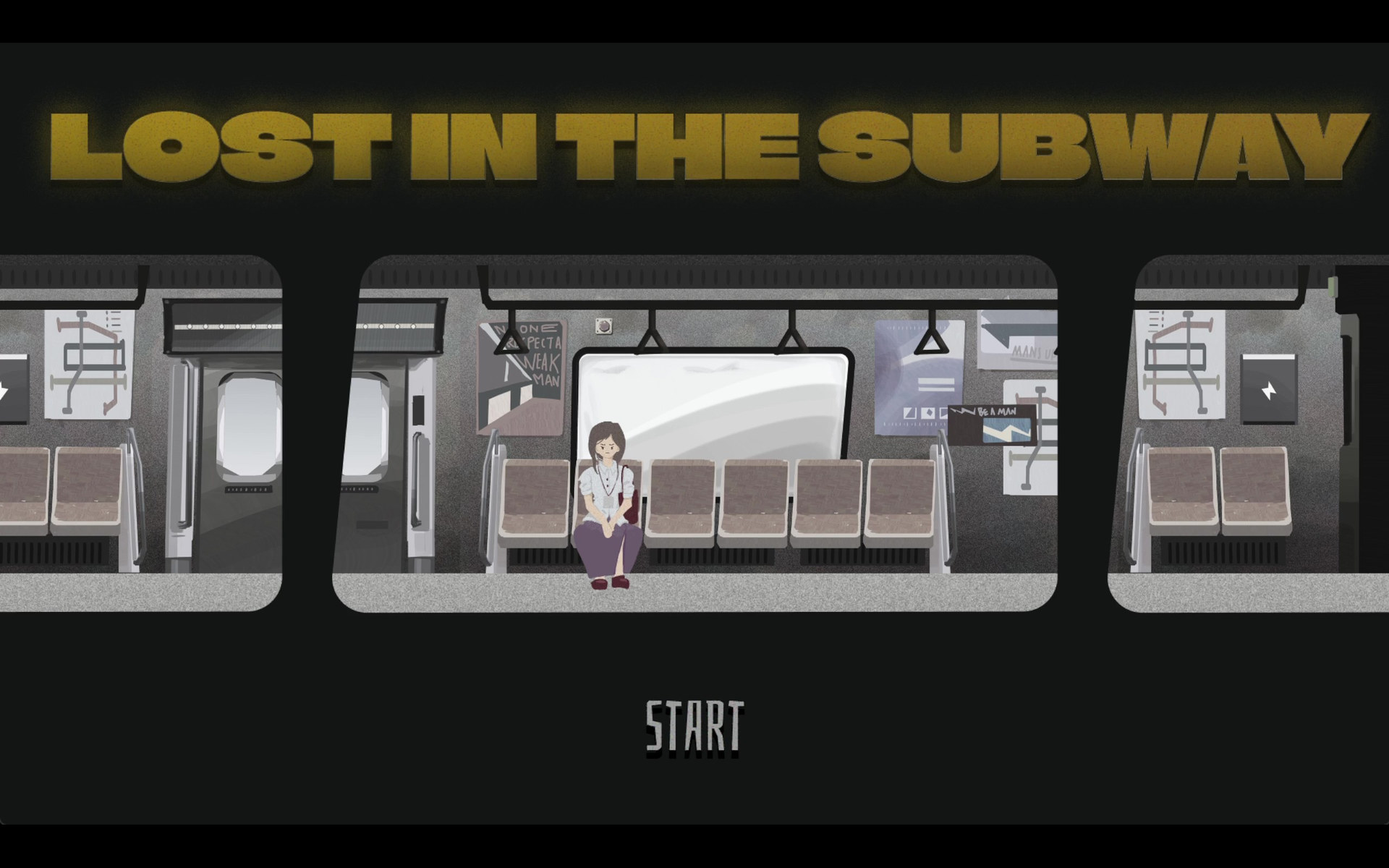 Lost in the Subway game screenshot