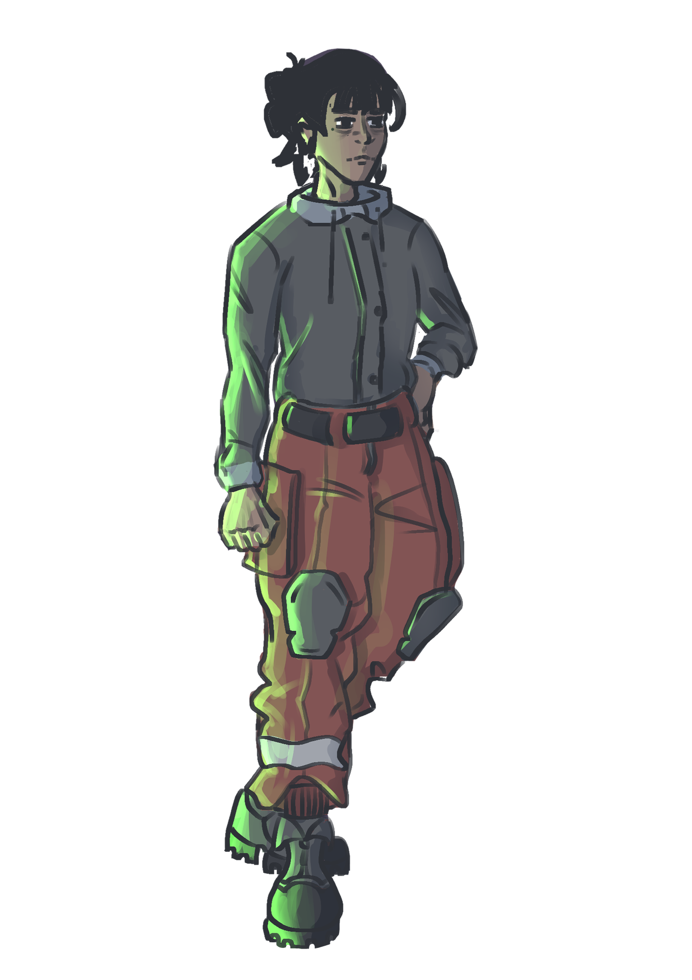 Calypso-1 character artwork