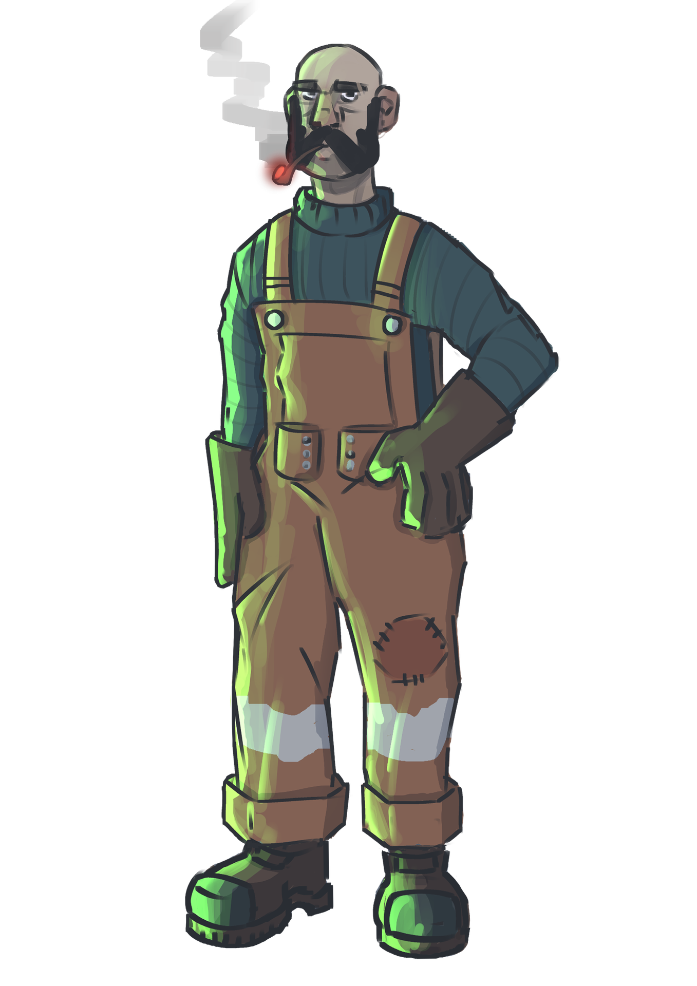 Calypso-1 character artwork