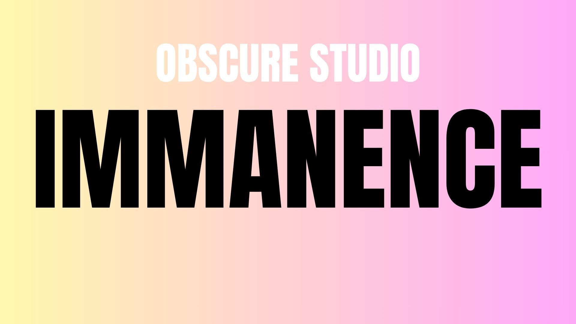 Immanence game screenshot