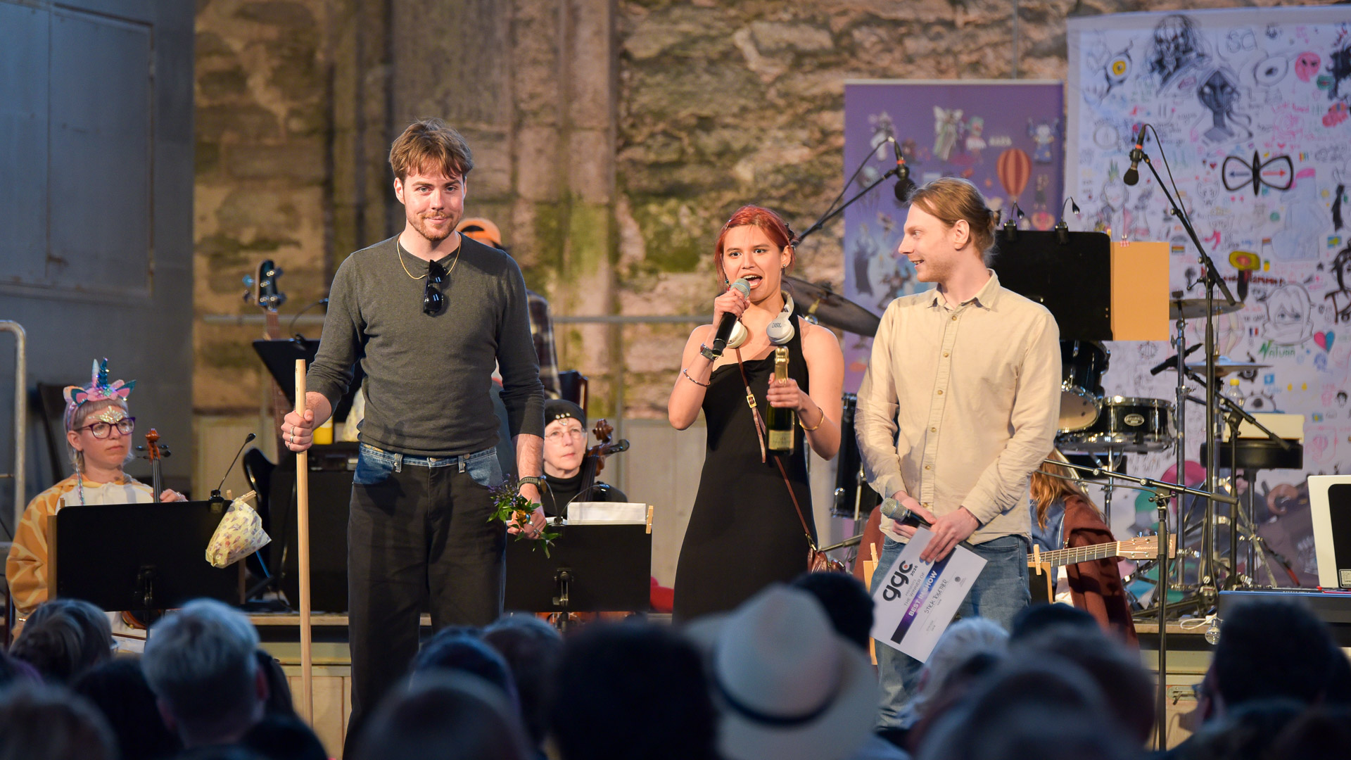 Stick Together receiving an award at the 2026 Gotland Game Conference