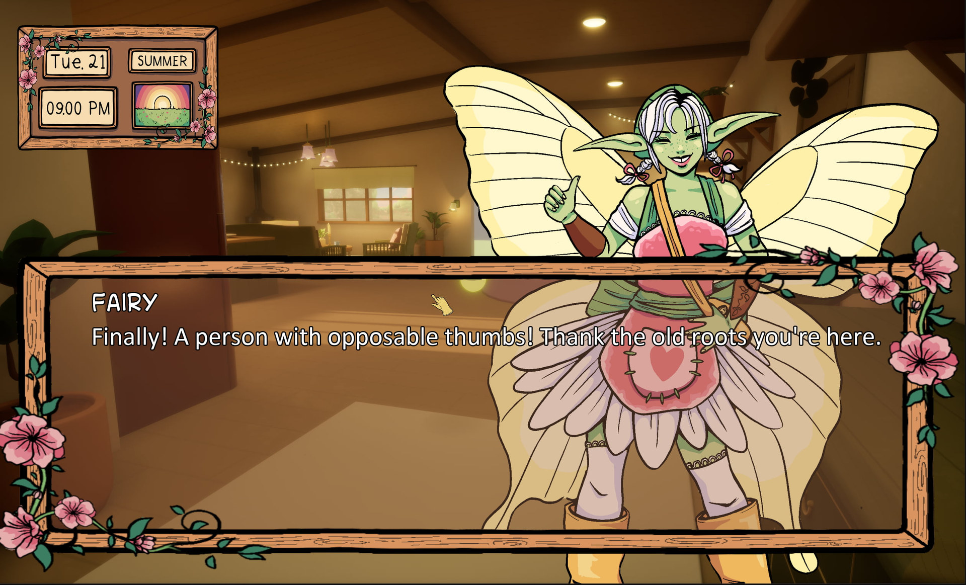 Tend me, Love me game screenshot