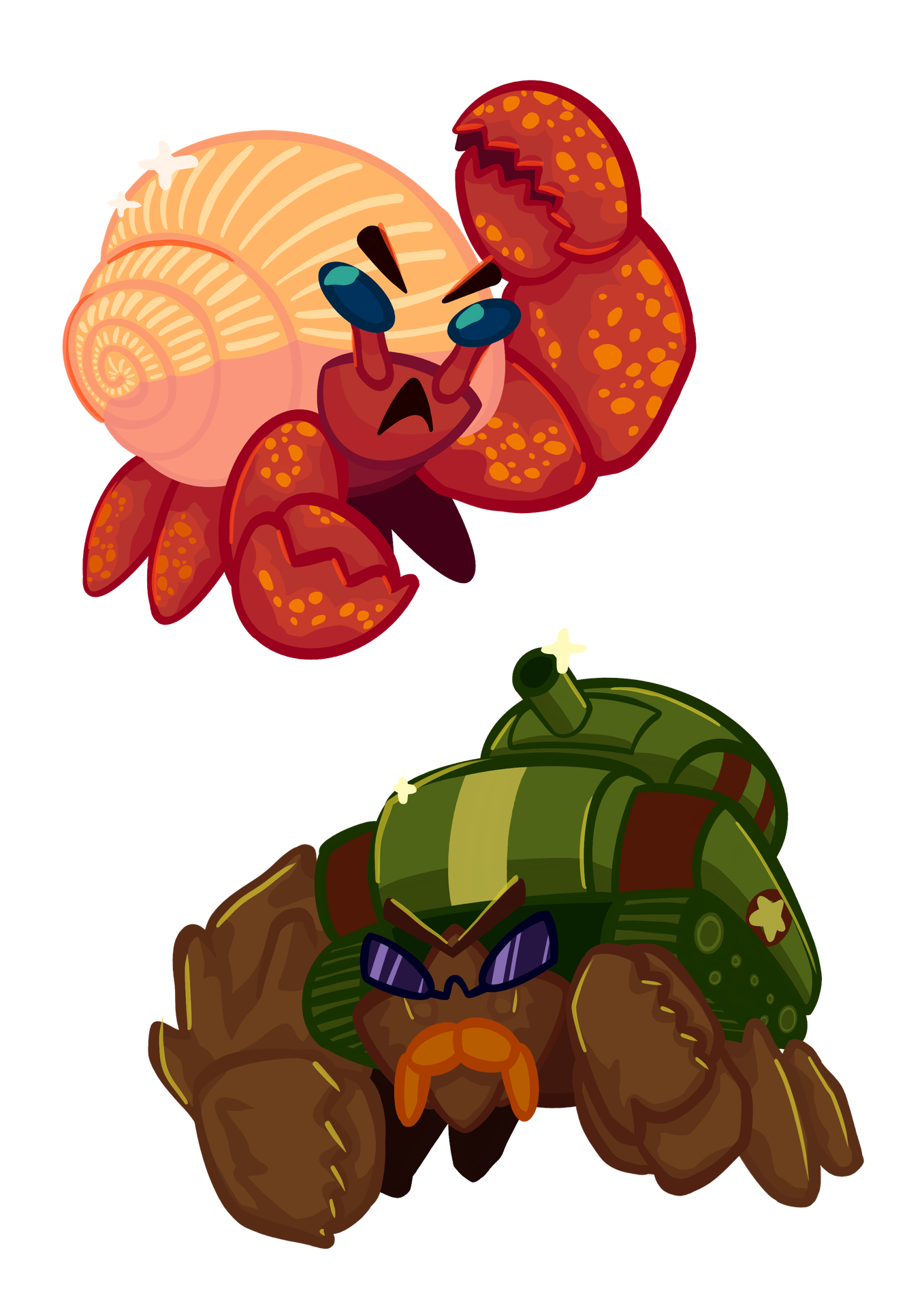 Clobber Crabbes character artwork