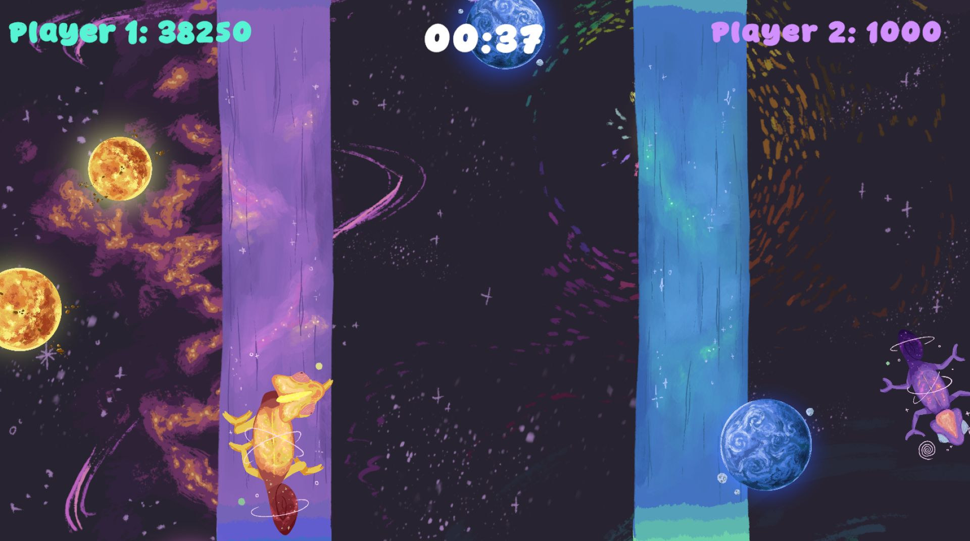 Cosmic Chameleon gameplay screenshot