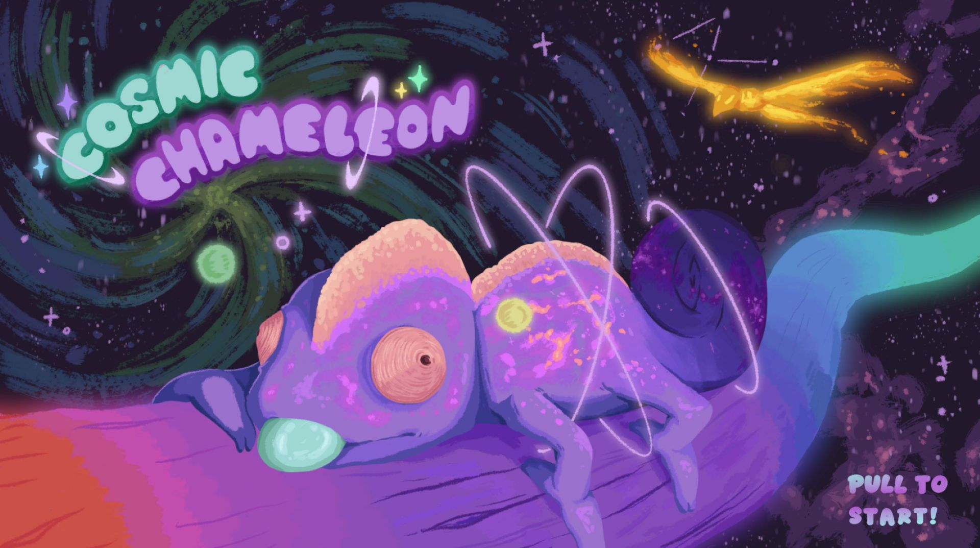 Cosmic Chameleon gameplay screenshot