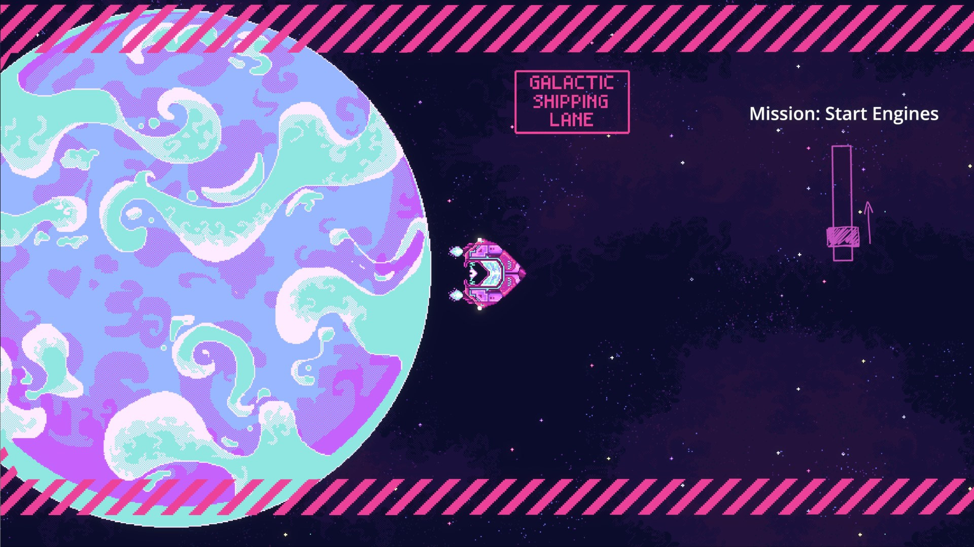 Space Shipping game screenshot